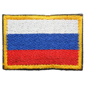 "Flag of Russia" Velcro patch (silk)