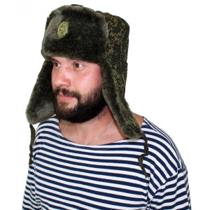 Winter hat "Ushanka" VKBO (Digital Flora)